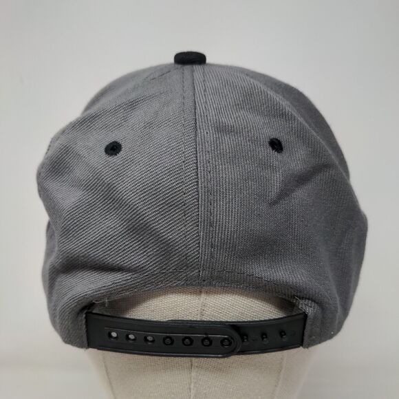 San Diego Snapback Hat Gray One Size Embroidered Adjustable Colorblock - Picture 5 of 6